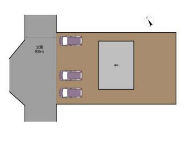 土浦市乙戸南2丁目　中古戸建の区画図