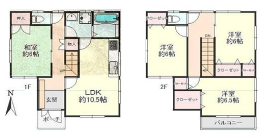 茂原市本納　中古戸建の間取り|図面と現況に相違がある場合、現況を優先致します。