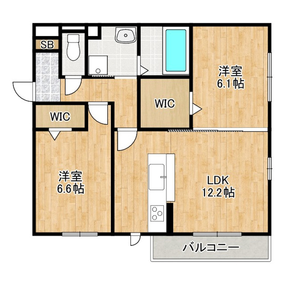 【間取り】 | casa二色浜
