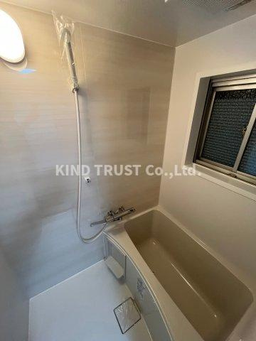 藤井ビルの浴室|日々の疲れを癒すお風呂付です