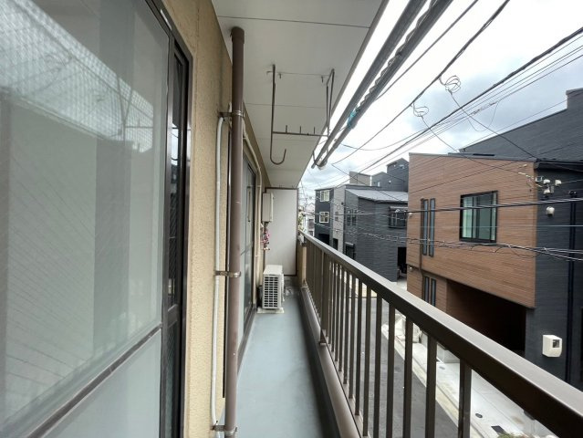 コーポマツムラのバルコニー