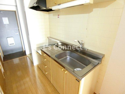 【キッチン】 | ブライトンコート仙台 | ２口ガスコンロ設置可能なキッチン。