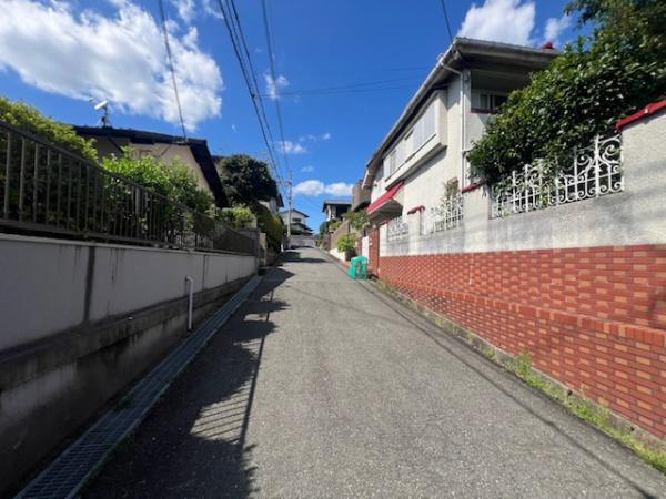 【前面道路含む現地写真】