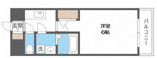 【間取り】 | エスリードレジデンス大阪福島フロント