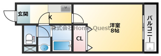 【間取り】 | ドエル弥刀