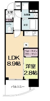 【間取り】 | セレニテ福島アリア