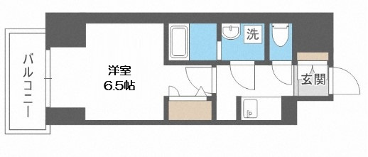 【間取り】 | S-RESIDENCE福島玉川Tres