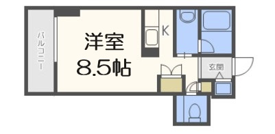 【間取り】 | アーデンタワー南堀江