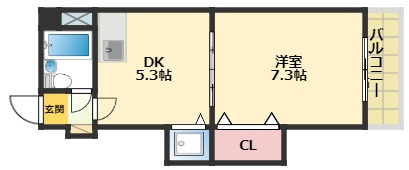 アシューレ加古川の間取り