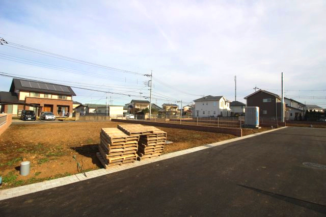 《分譲地》小山市横倉分譲地　全18区画の外観|分譲地内北西側より（2024年12月撮影）