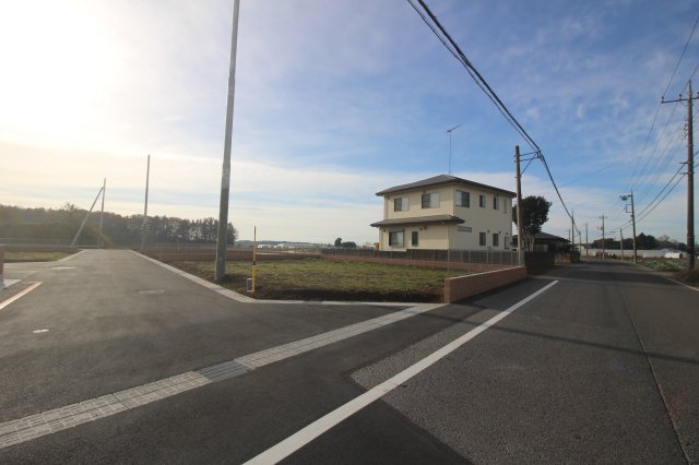 《分譲地》小山市横倉分譲地　全18区画の外観|M区画（2024年12月撮影）