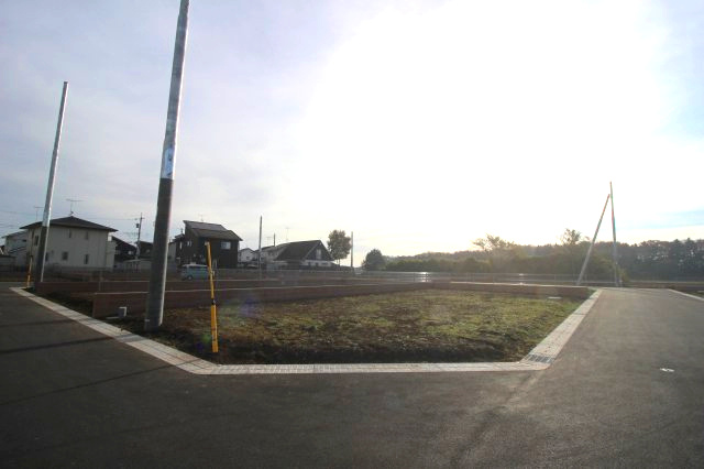 《分譲地》小山市横倉分譲地　全18区画の外観|分譲地内南西側より（2024年12月撮影）