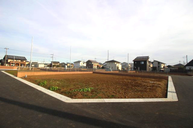 《分譲地》小山市横倉分譲地　全18区画の外観|分譲地内南西側より（2024年12月撮影）