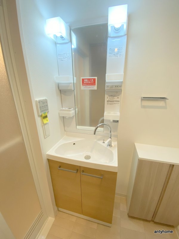 ワールドアイ大阪城EASTアドバンス 仲介手数料無料の洗面所