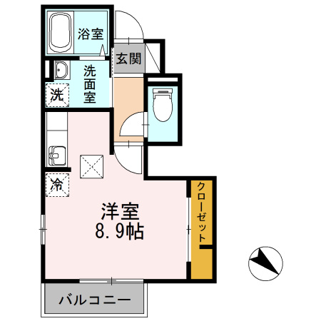 アロサールＫの間取り