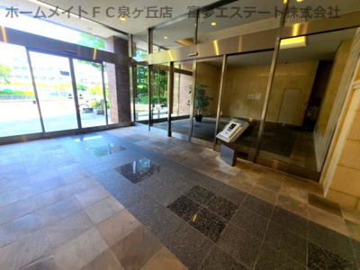 【ロビー】 | 堺・泉北光明池城山公園シンシア | オートロック完備