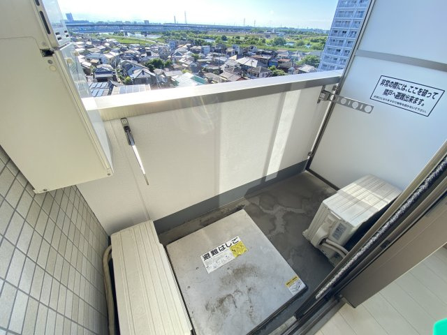 グラントレス松戸　のバルコニー