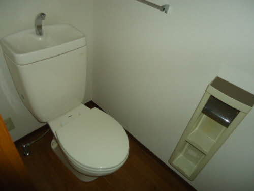 ヴィリジアン・ガーデンD・F・Gのトイレ|コンパクトで使いやすいトイレです