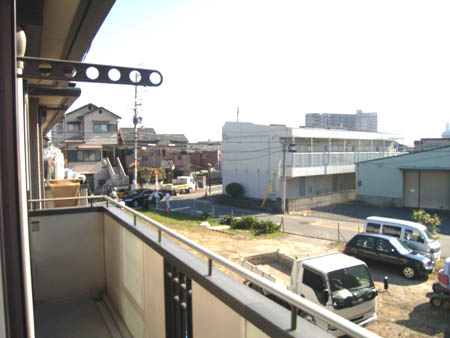 ヴィリジアン・ガーデンD・F・Gのバルコニー|お洗濯にも便利なバルコニー付き