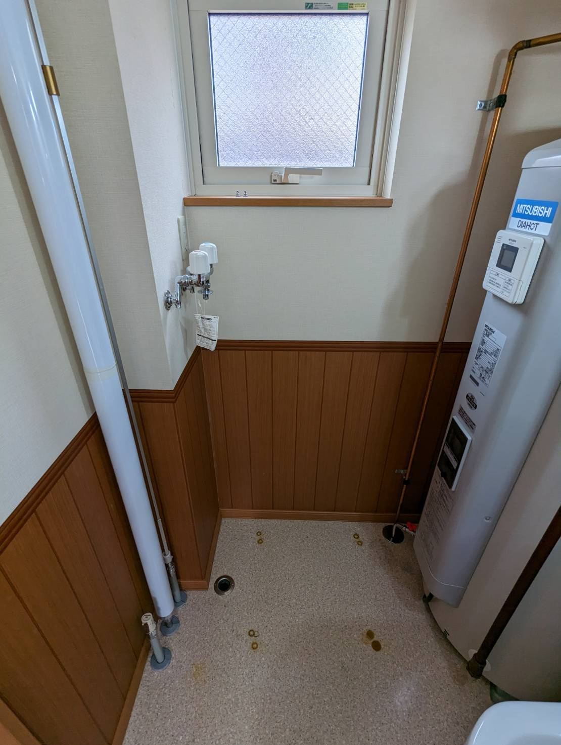 エコハウス幸の洗面所