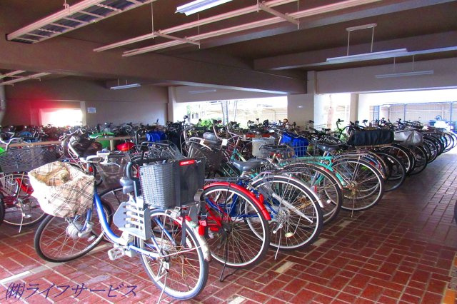 【駐輪場】 | 新大阪ファイナンスA・B棟 | 駐輪場