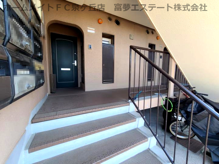 ニュー泉北マンションのロビー