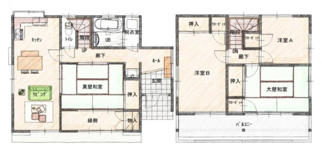 壬生町安塚の間取り