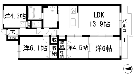 【間取り】