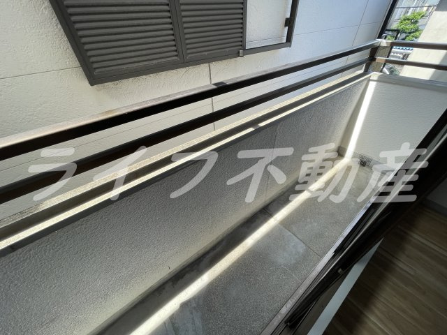 サンライフ若江東のバルコニー|広々としたバルコニーです