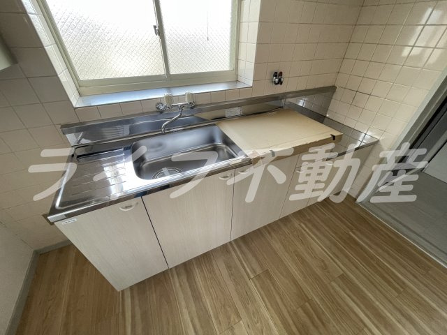 サンライフ若江東のキッチン|きれいなキッチンです
