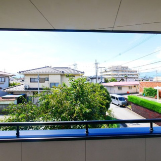 【展望】 | 2階リビング前バルコニーより南を望む