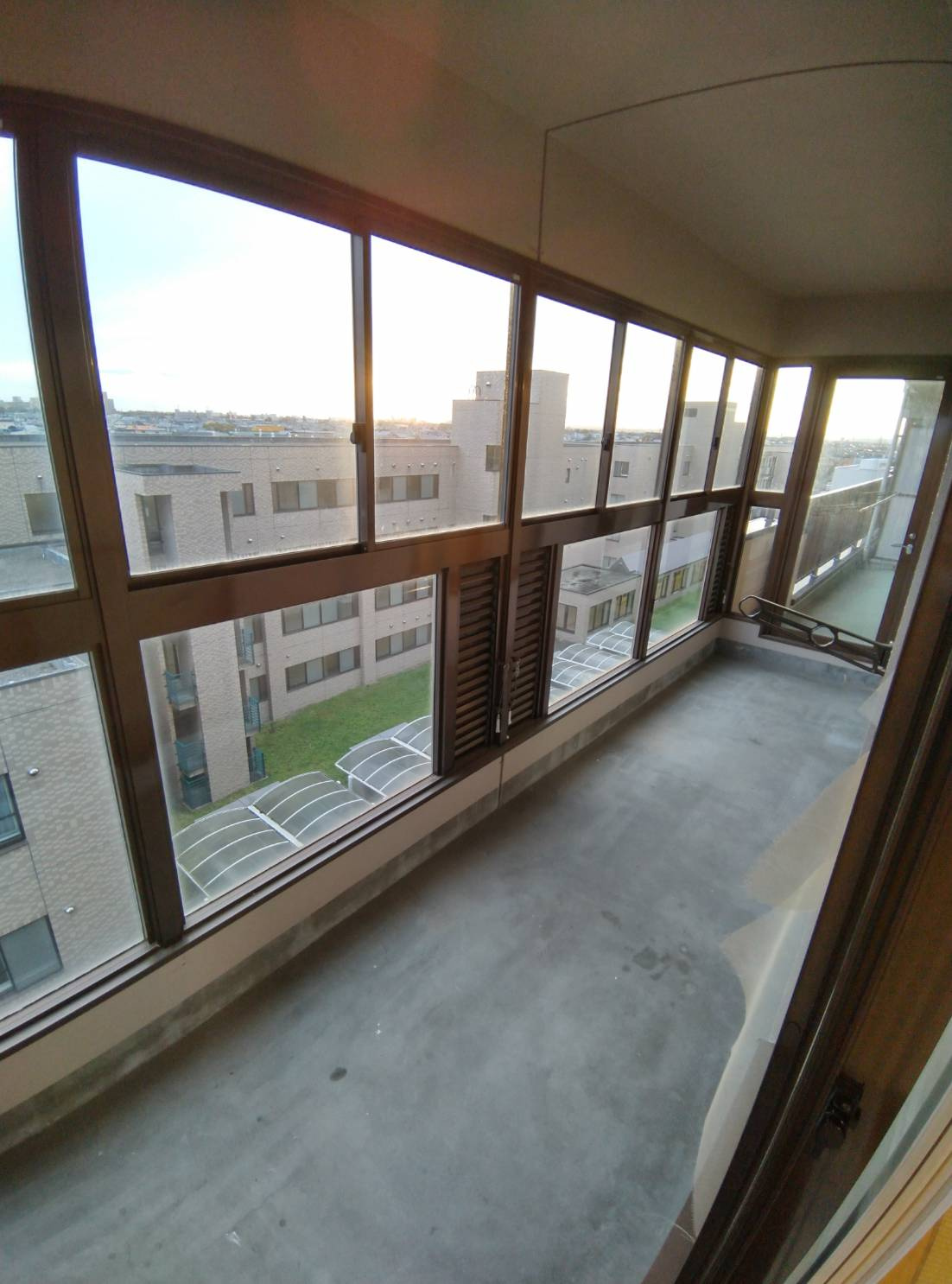 芦野マンションのバルコニー