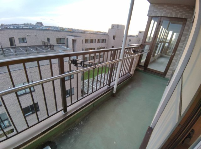 芦野マンションのバルコニー