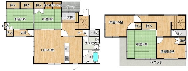 【間取り】 | 平生町・湊ノ内
