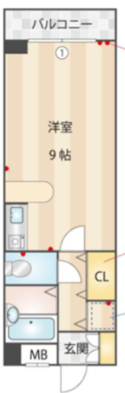 【間取り】 | パラッツオ春日 | 現況優先。