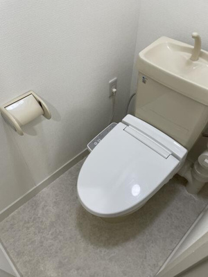 【トイレ】 | 日輝パークマンション | 温水洗浄便座