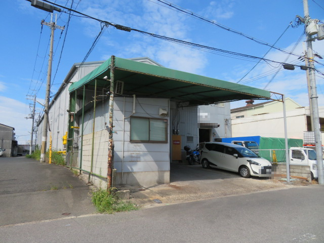 大阪市平野区長吉出戸７丁目の工場の外観