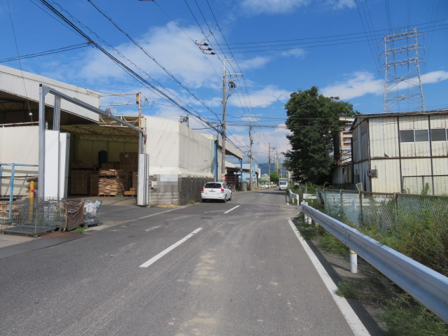 大阪市平野区長吉出戸７丁目の工場の周辺
