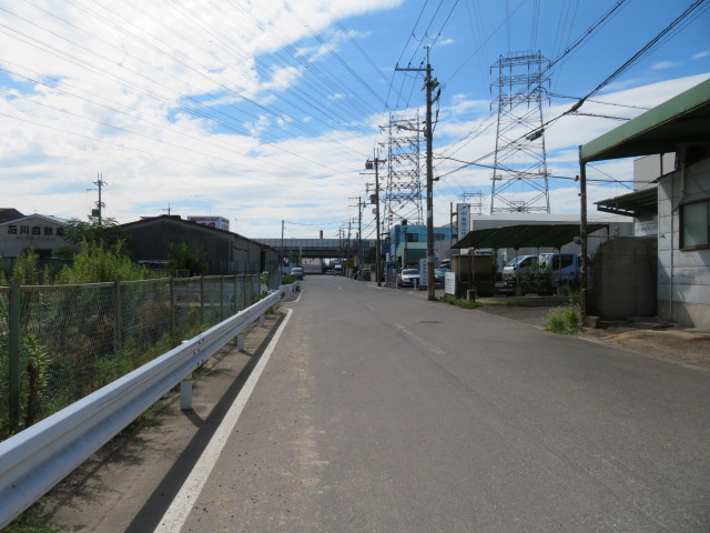大阪市平野区長吉出戸７丁目の工場の周辺