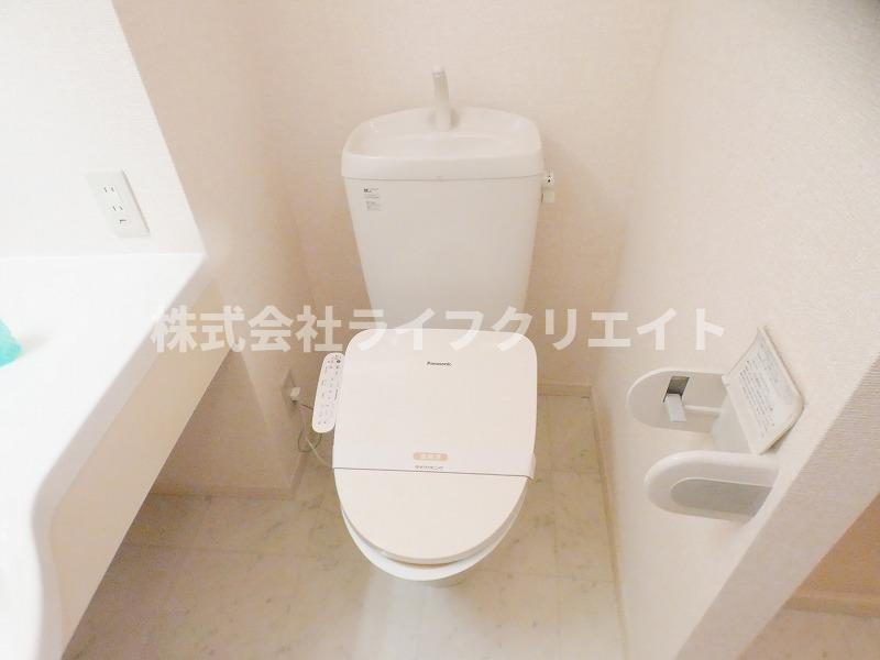 ホワイトミーティアAのトイレ