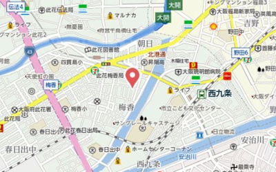 【地図】 | Gracia西九条