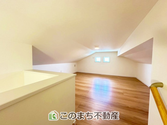 【収納】 | 鹿沼市栄町モデルハウス　1号棟 | 約８帖の屋根裏収納