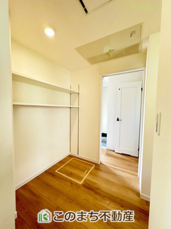 【収納】 | 鹿沼市栄町モデルハウス　1号棟 | キッチン横に大きな収納もございます☆