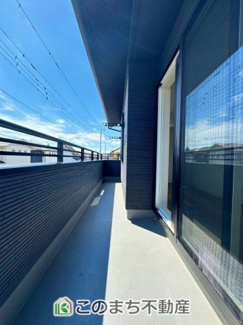 【バルコニー】 | 鹿沼市栄町モデルハウス　1号棟 | 