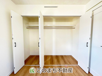 【収納】 | 鹿沼市栄町モデルハウス　1号棟 | 各居室に収納付で住みやすさにこだわっています♪
