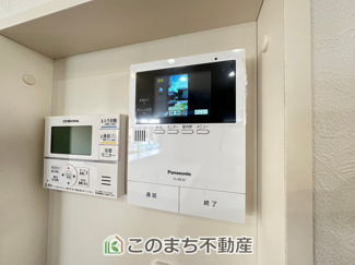 【設備】 | 鹿沼市栄町モデルハウス　1号棟 | ＴＶモニター付きインターホンで防犯面もしっかり安心♪

