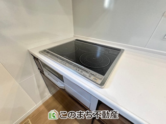 【設備】 | 鹿沼市栄町モデルハウス　1号棟 | IHクッキングヒーターでお掃除楽々です♪
