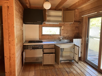 【キッチン】 | 淡路市深草　ログハウス