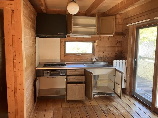 【キッチン】 | 淡路市深草　ログハウス