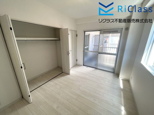 グレイスハイツ板宿の寝室|落ち着いた色調の寝室です
クローゼットあります